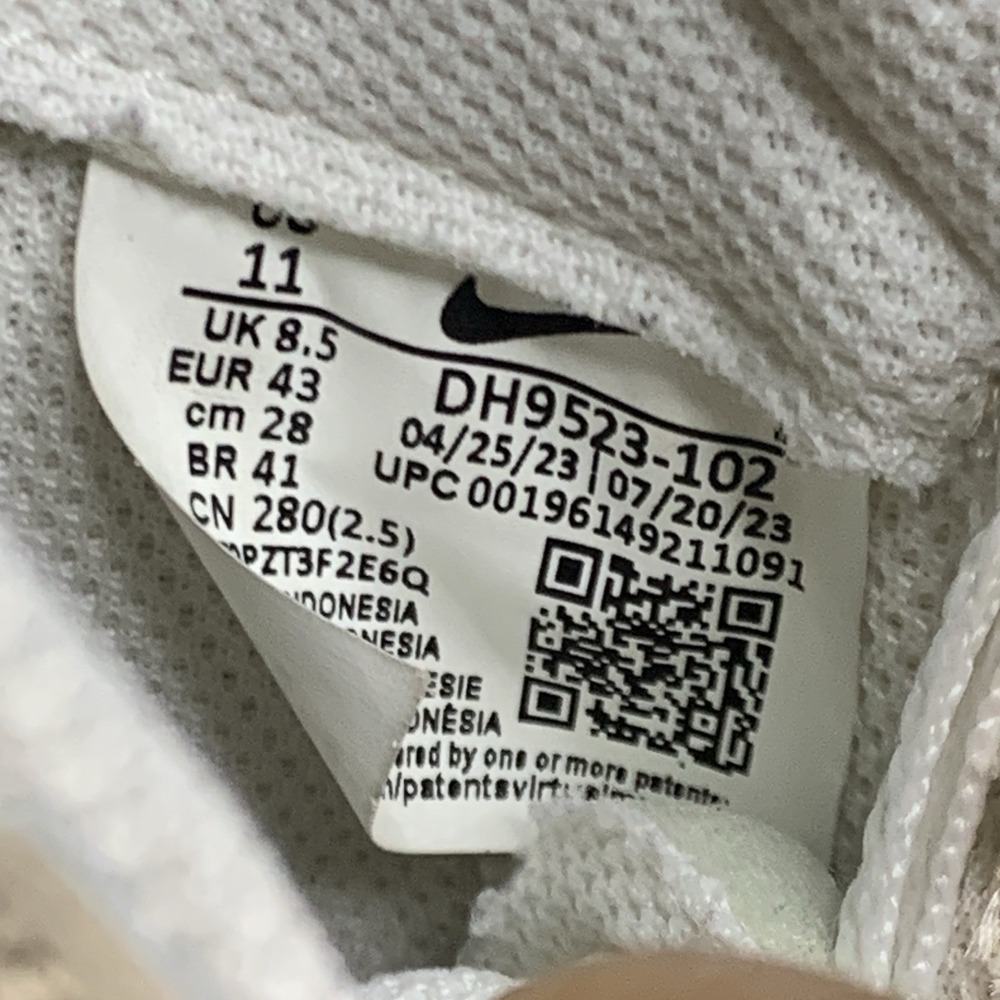 Nike Womens Waffle Debut DH9523-102 White Running Shoes Sneakers Size 11 - Picture 6 of 10
